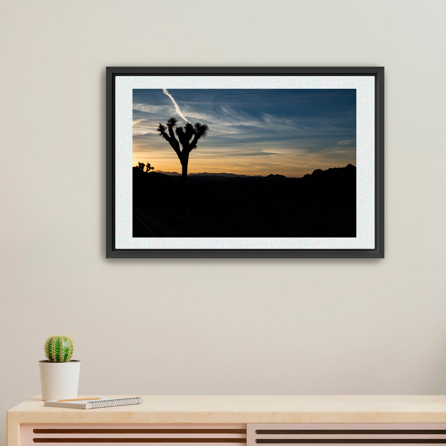 Desert Twilight | Framed Fine Art