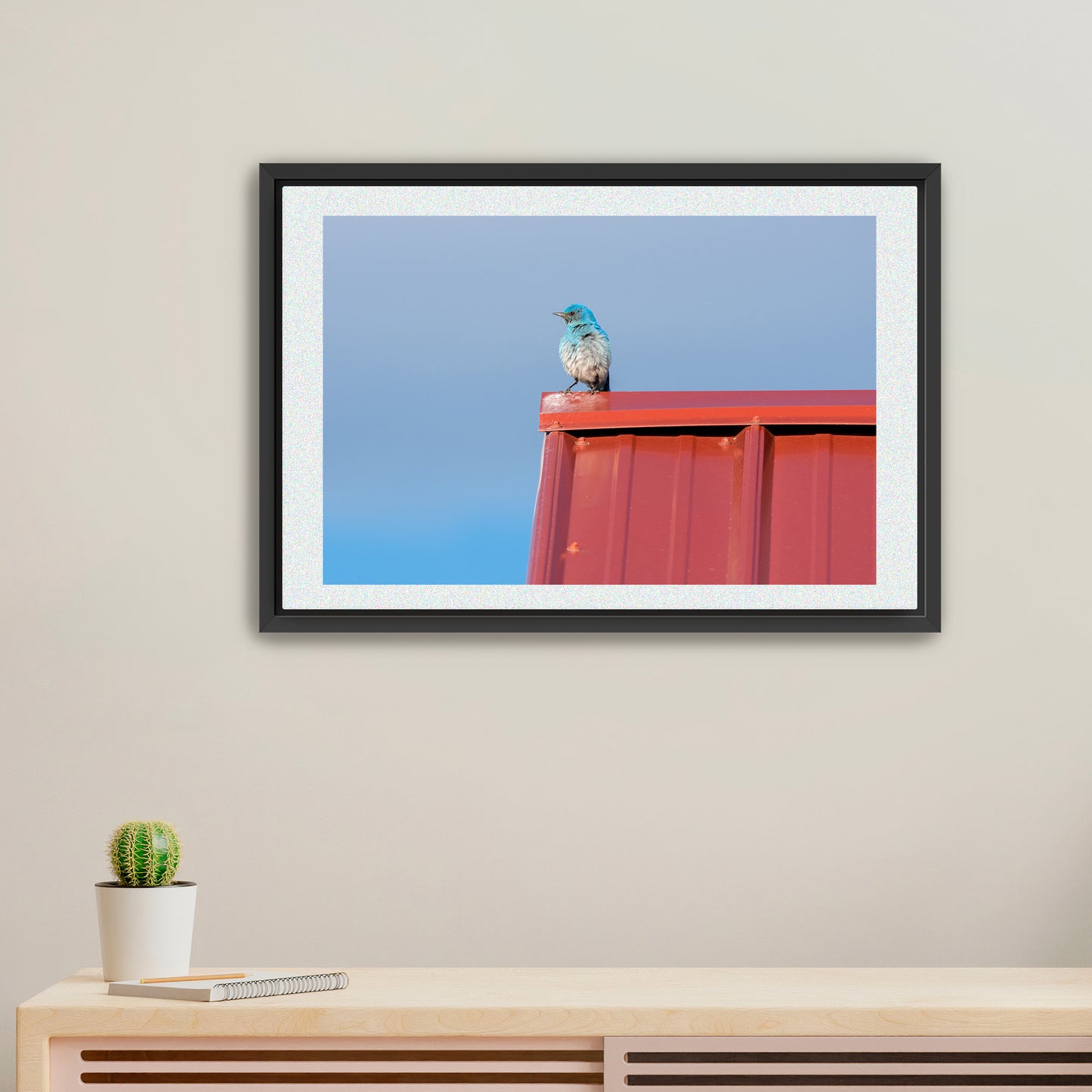 Azure Perch | Framed Fine Art