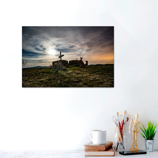 Moonlit Reverence | Canvas