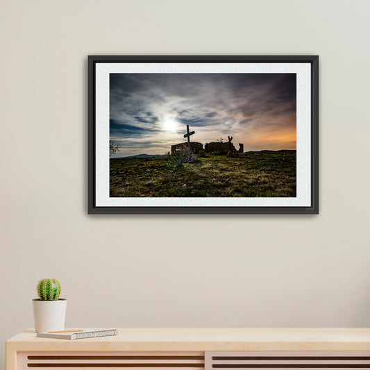 Moonlit Reverence | Framed Fine Art