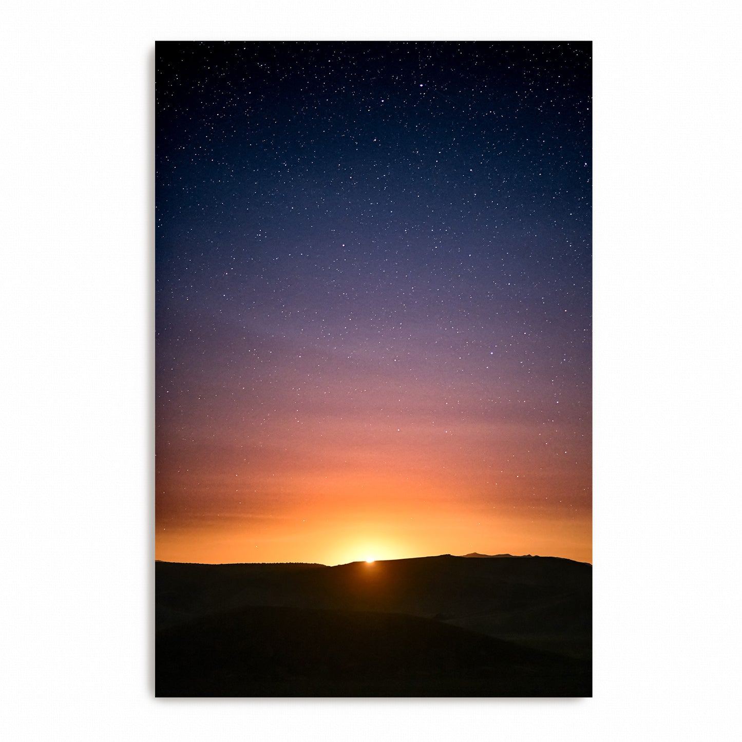 Sunset Over Silence | Metal Prints