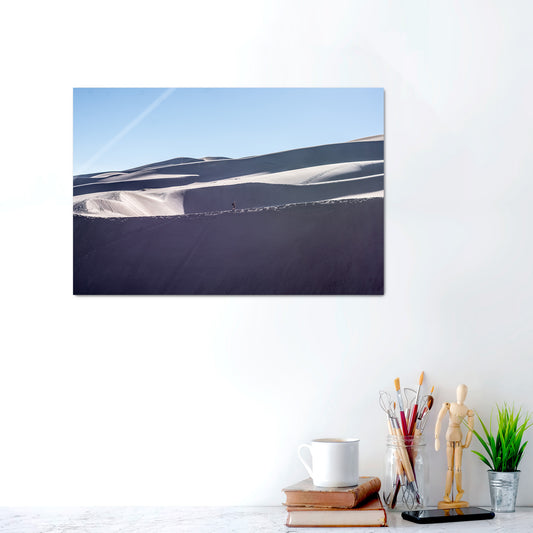 Solitude in the Dunes | Metal Prints