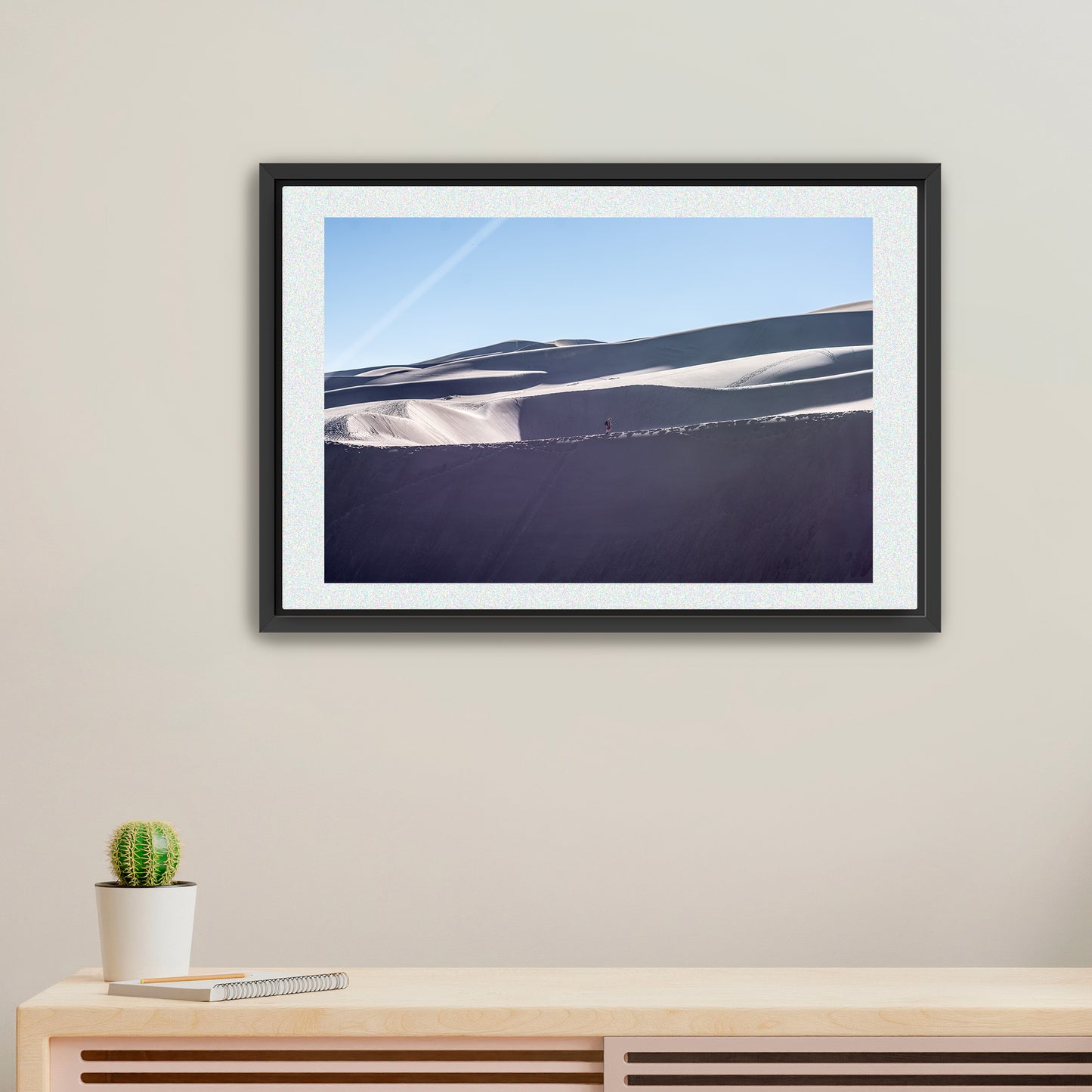 Solitude in the Dunes | Framed Fine Art